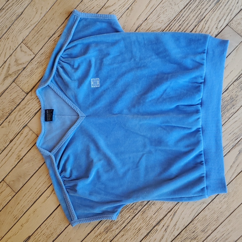 Givenchy terry crop top